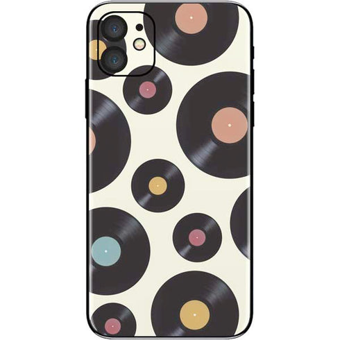 Colorful Records iPhone 11 Skin